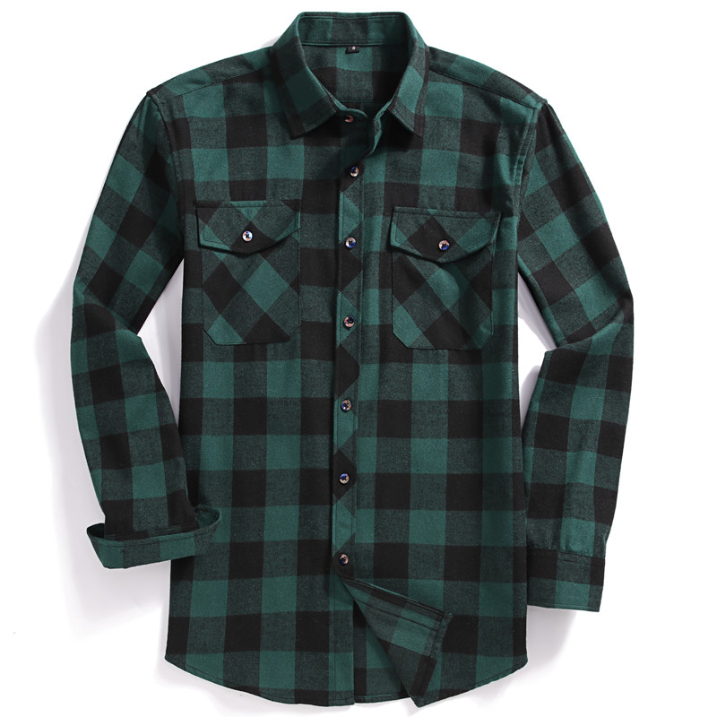 Chemise en flanelle à manches  - Flannel Shirt Lined avis et prix