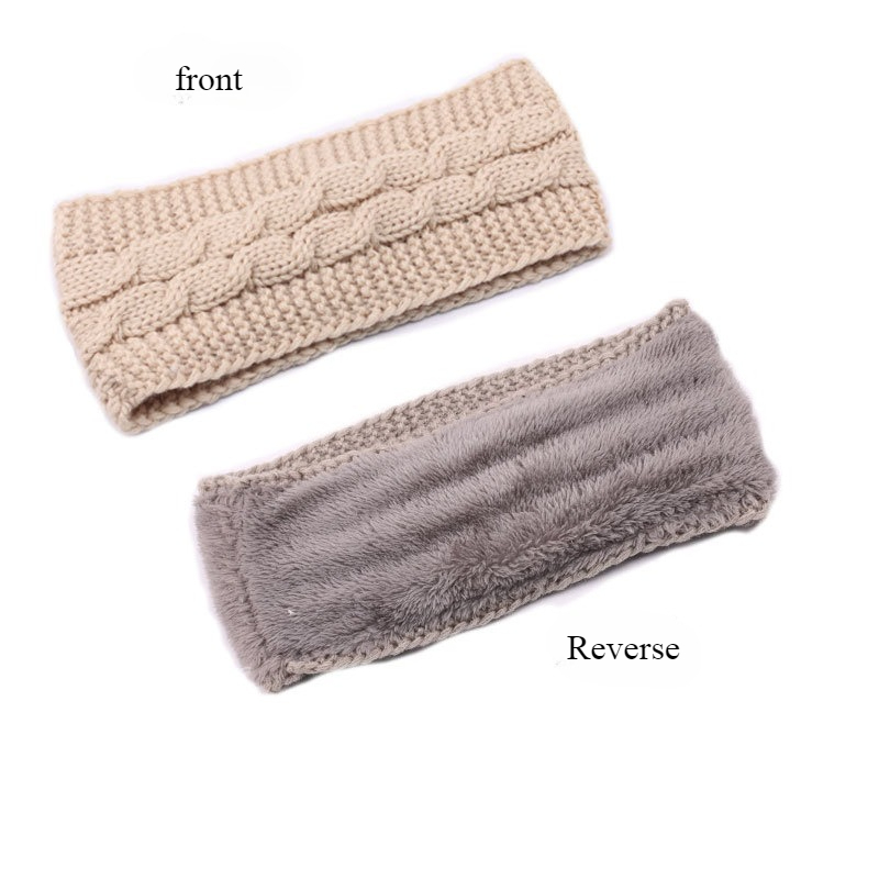 Bandeau en polaire doux à pois - Winter Headband Fleece avis et prix