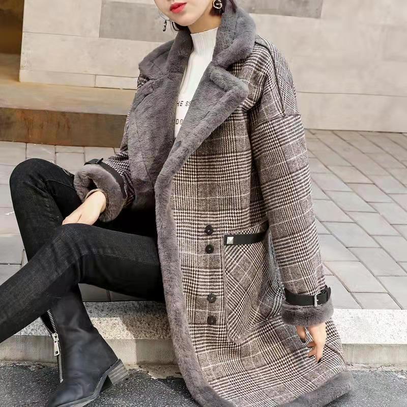 Manteau d'hiver chaud 2026 en  - Wool Coat Peacoat avis et prix