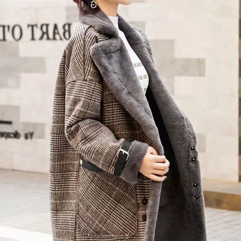 Manteau d'hiver chaud 2026 en  - Wool Coat Peacoat avis et prix