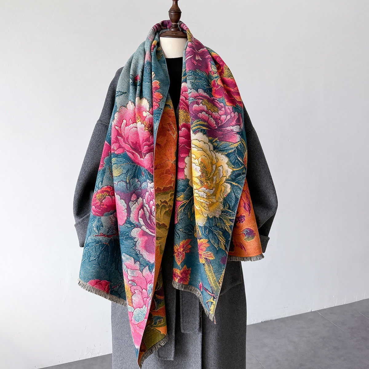 Écharpe chaude en cachemire po - Cashmere Pashmina Wrap avis et prix