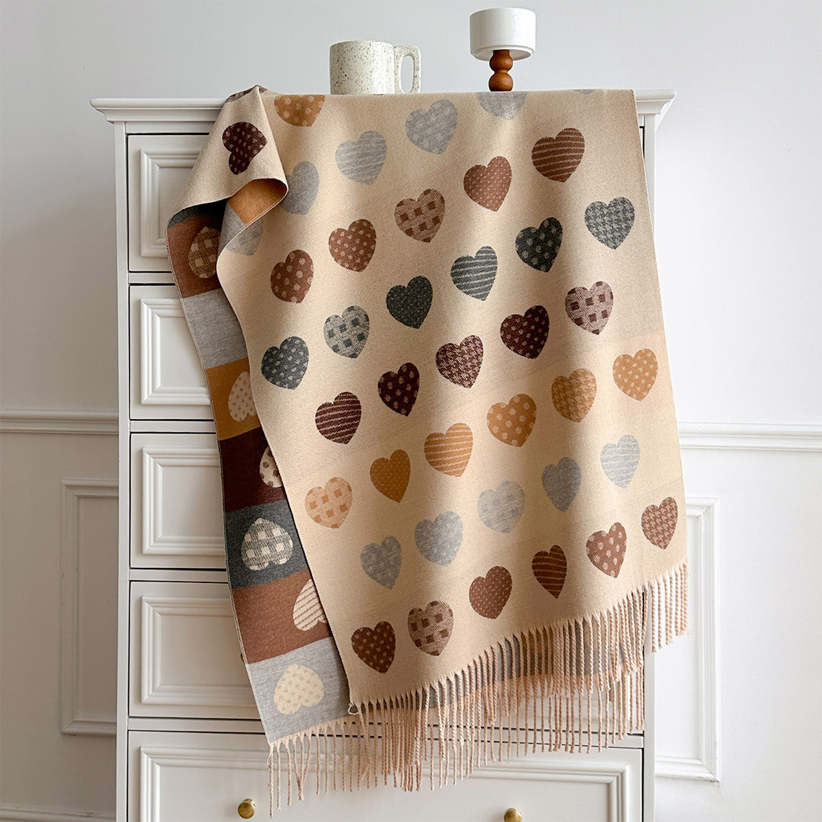 Écharpe en imitation cachemire - Cashmere Pashmina Wrap avis et prix