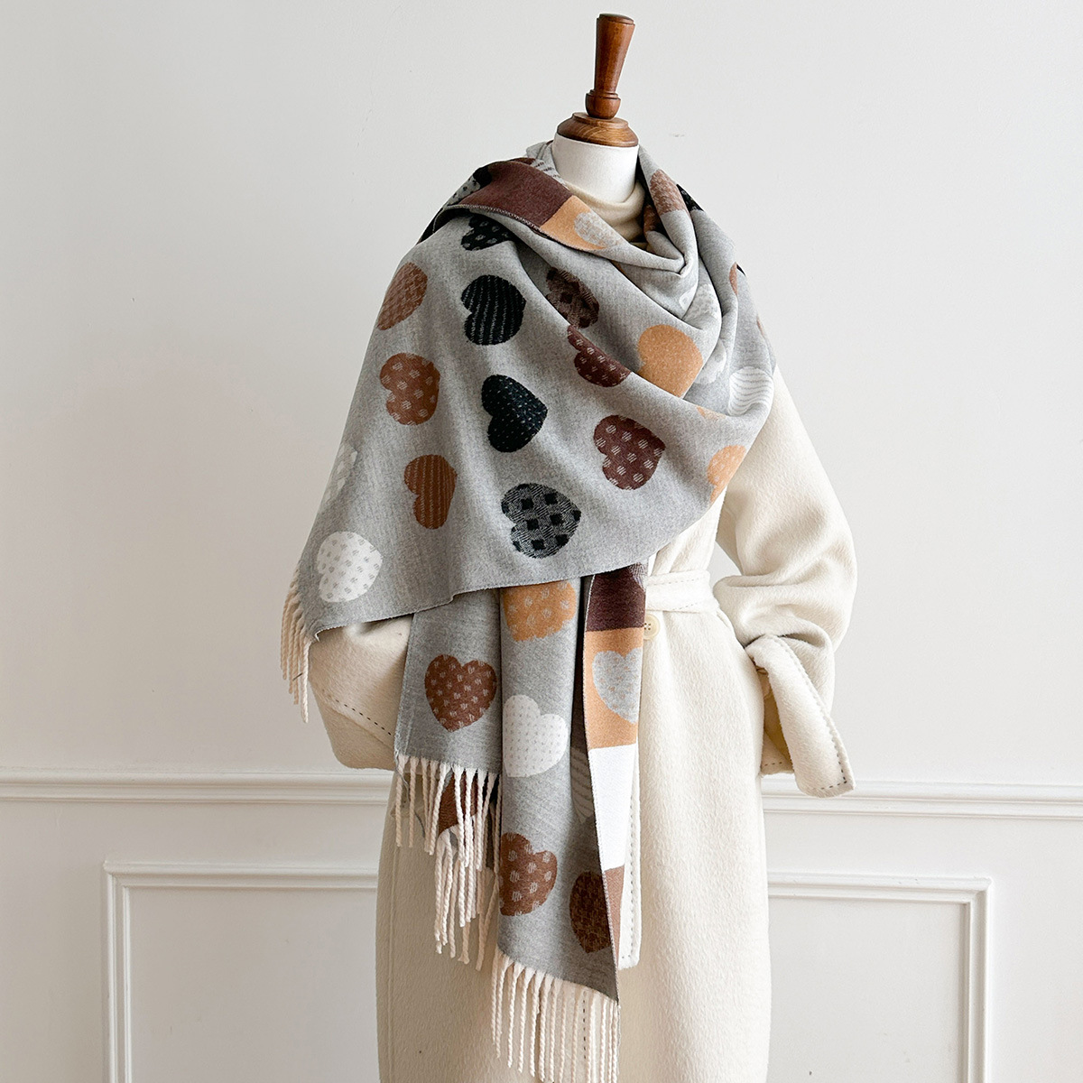 Écharpe en imitation cachemire - Cashmere Pashmina Wrap avis et prix