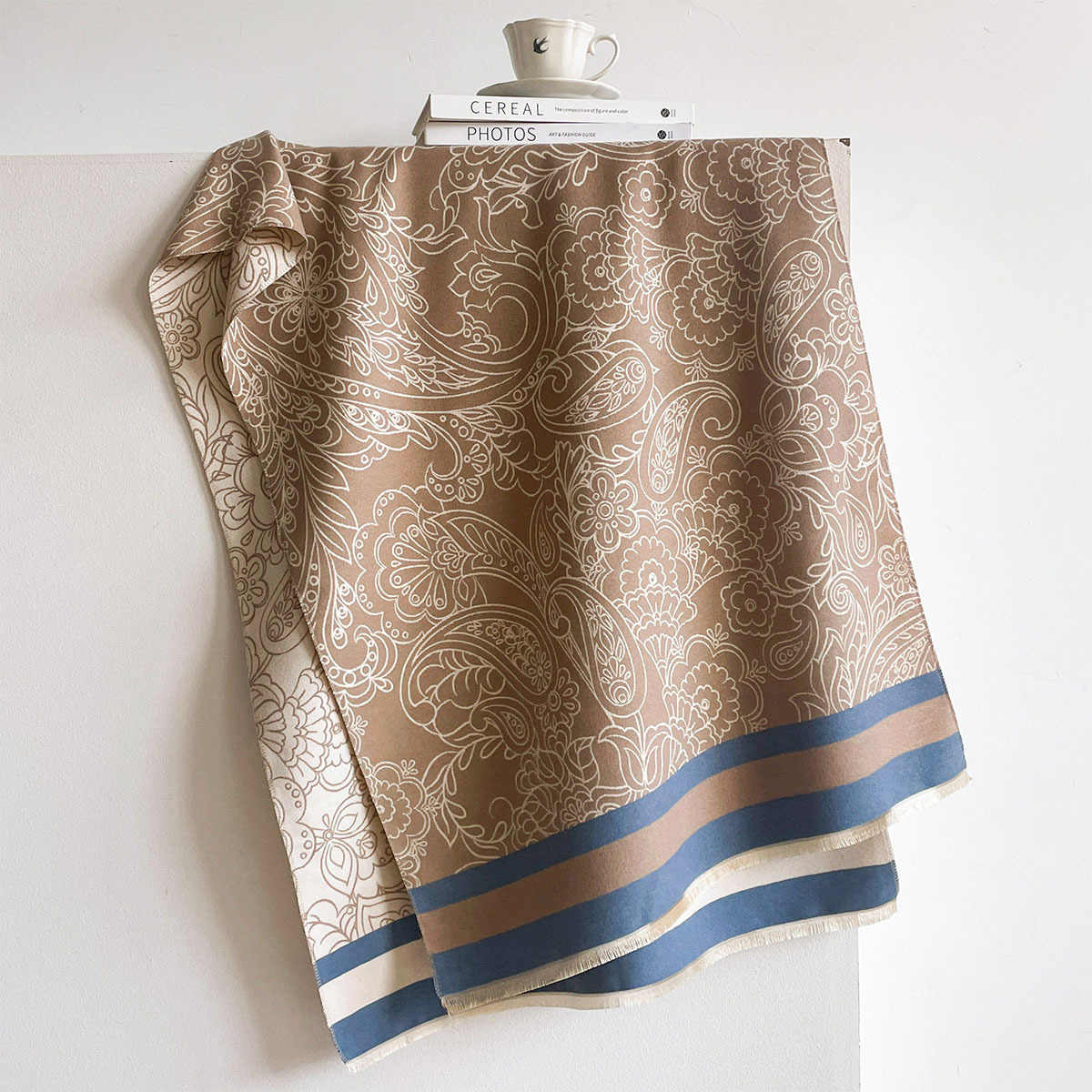 Écharpe chaude en imitation ca - Cashmere Pashmina Wrap avis et prix