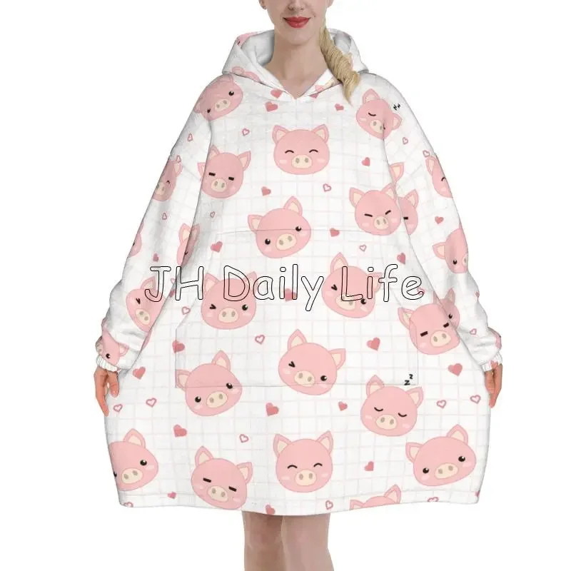 Couverture à capuche en flanel - Sherpa Hoodie Fleece avis et prix