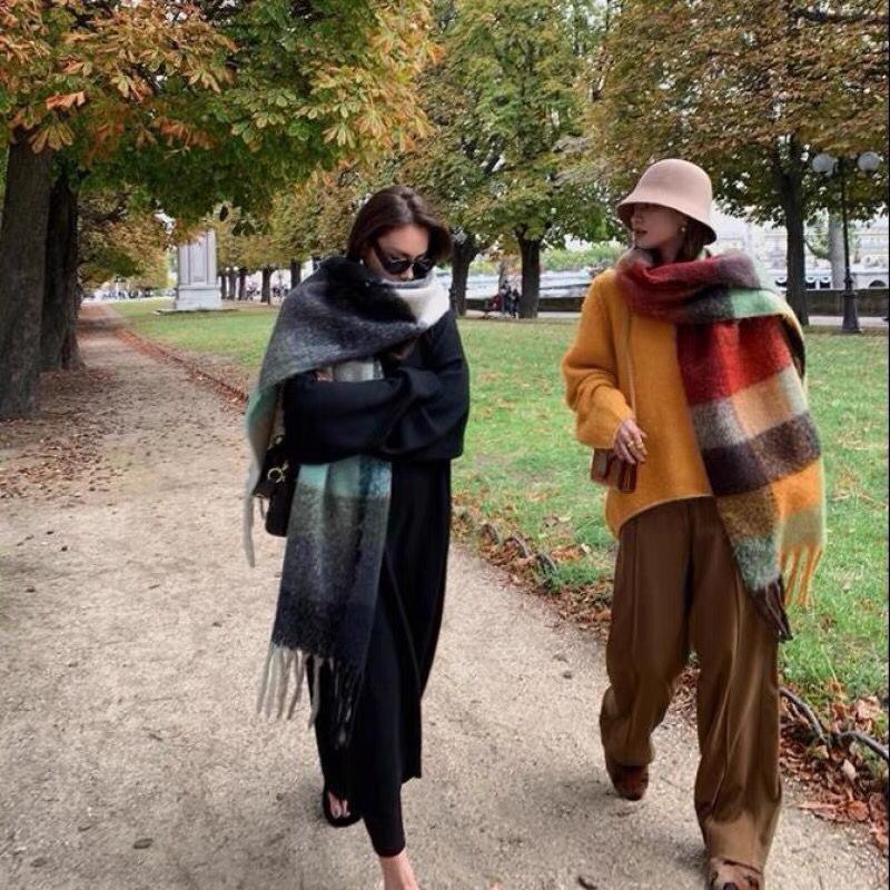NOUVEAU Foulard d'hiver de lux - Cashmere Pashmina Wrap avis et prix