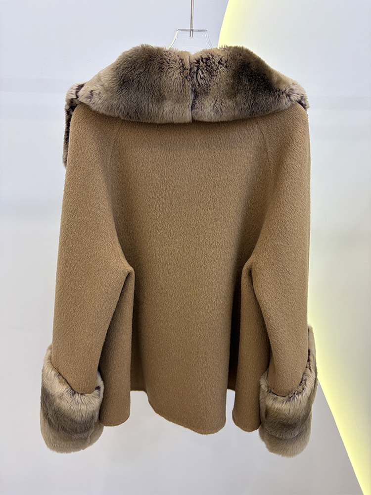 Manteau d'hiver 2026 pour femm - Wool Coat Peacoat avis et prix