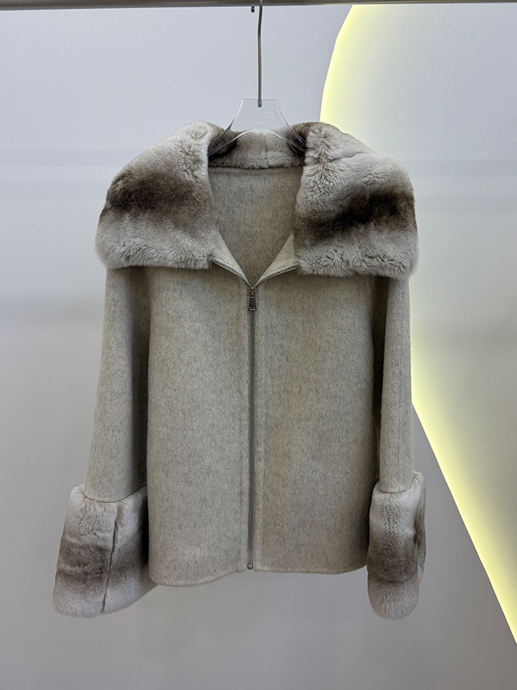 Manteau d'hiver 2026 pour femm - Wool Coat Peacoat avis et prix